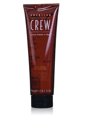 American Crew Men's Hair Gel, Firm Hold, Non-Flaking Styling Product, 13.1 fl oz