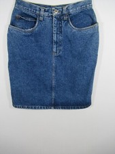 Vintage 80s 90s Gitano Denim Mini Jean Skirt Junior 11/12