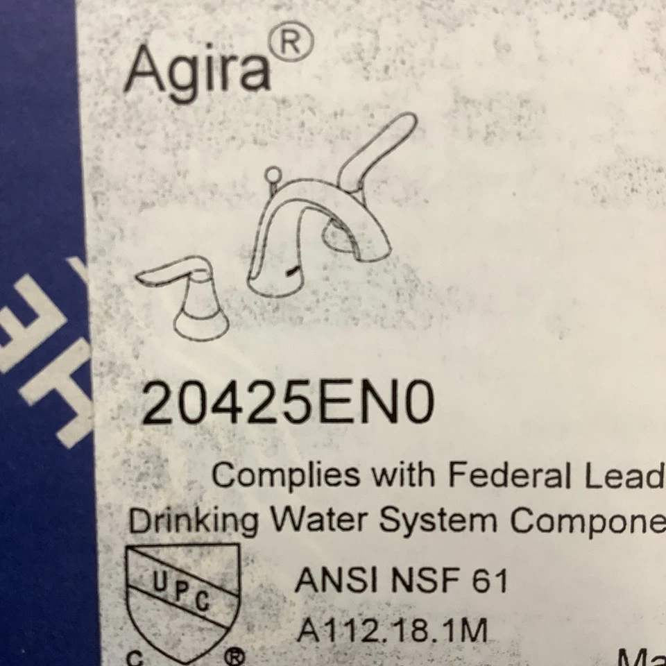 Grifo de baño Grohe amplio Agira 20425EN0 metal níquel cepillado Q2 Foto 2 de 4