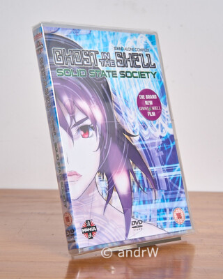 GHOST IN THE SHELL - Solid State Society DVD - UK Sealed - Manga