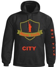 New York city hoodie NYC hooded sweatshirt statue of Liberty