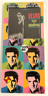 ELVIS ~ BACK IN MEMPHIS ~ LONG BOX CD ~ STILL SEALED ~ 1982