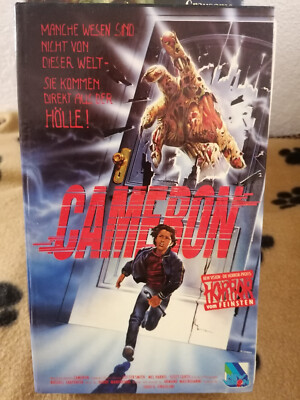 VHS RARITÄT: CAMERON - DER DÄMON AUS DER HÖLLE (1988) HARTBOX