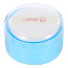 1 Set Baby Powder Puff Box Powder Puff Case Powder Puff and Container