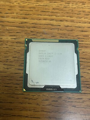 Lot of 8 Intel Core i3-2100 3.1 GHz SR05C CPU Processor
