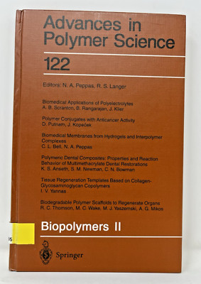 Advances in Polymer Science:  Biopolymers II  SHIPS FREE