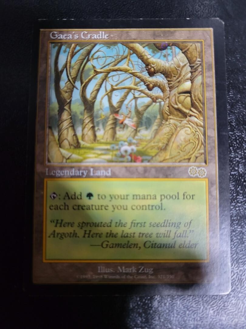Magic : The Gathering MTG Gaea's Cradle English Vesion Trading