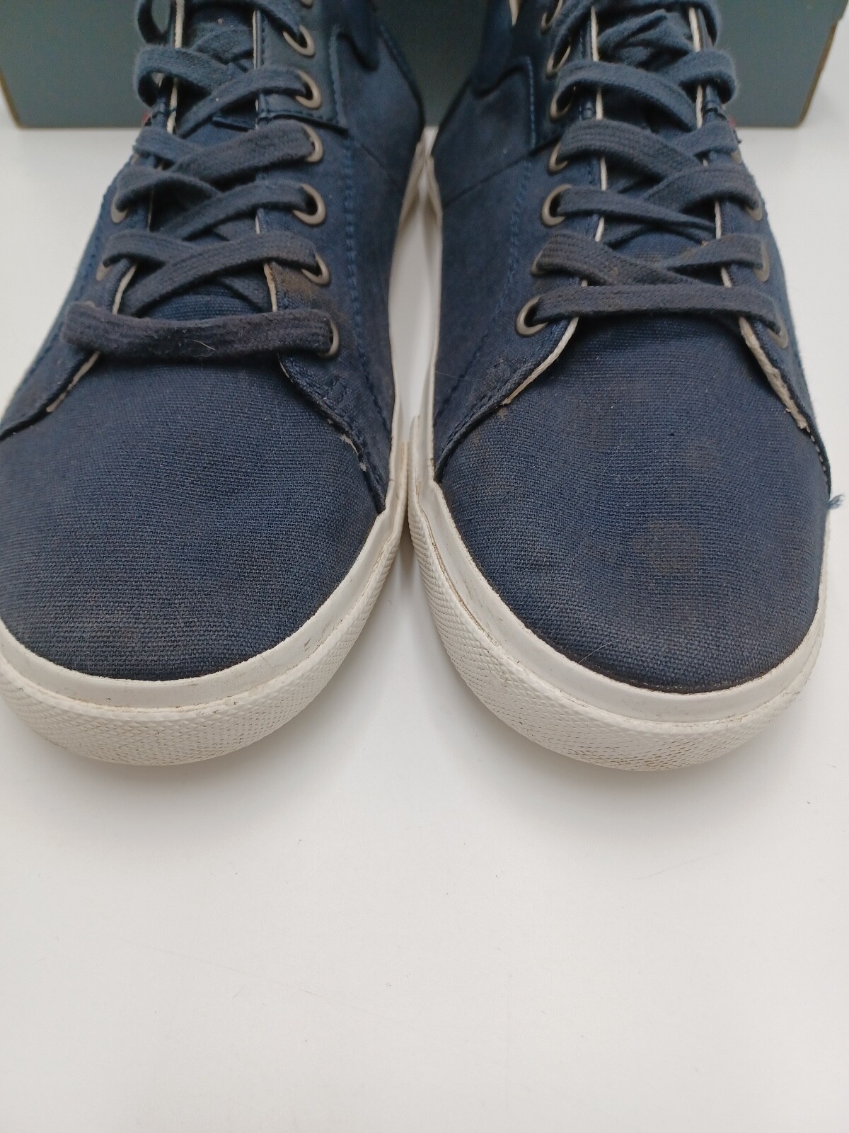 Levis Canvas Trainer Blue UK8 Low Mens 2019 5087 China Sneaker Shoe