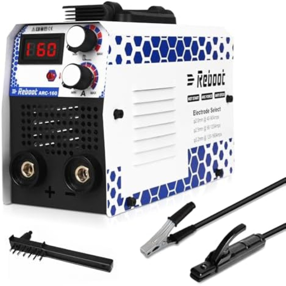 Reboot 2 in1 Mini Saldatrice Inverter Stick MMA & Lift Tig da 160 Amperi, Invers