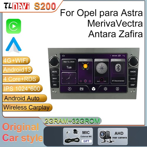 Autoradio für Opel Astra H J Vectra Vauxhall Antara Zafira Corsa Multimedia GPS - Bild 44 von 49