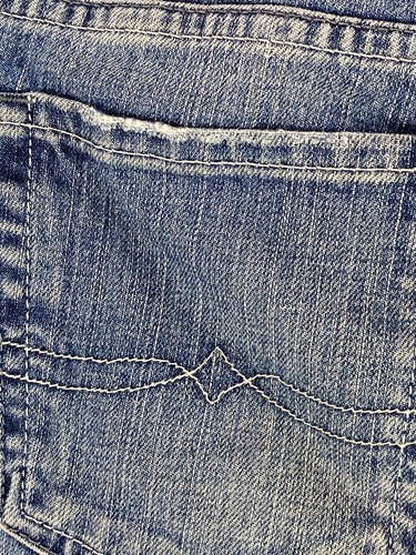 Lucky Brand Jeans Women’s 10/30 Crop Blue Classic Rider Fit Mid Rise Dungarees - Picture 10 of 14