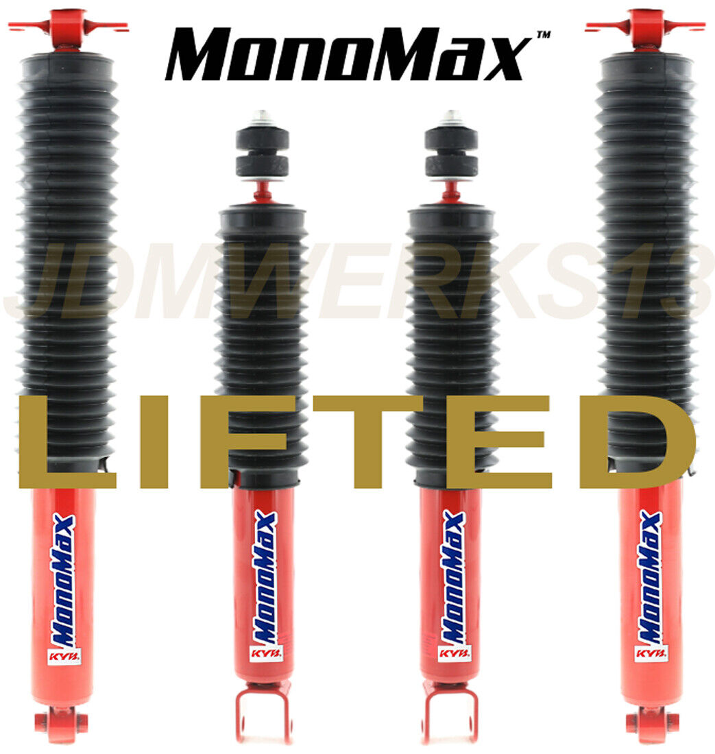 KYB 4 MONOMAX Max Duty SHOCKS 2 - 4 inches Lifted HUMMER H3 KYB 4 MONOMAX Max Duty SHOCKS 2 - 4 inches Lifted HUMMER H3