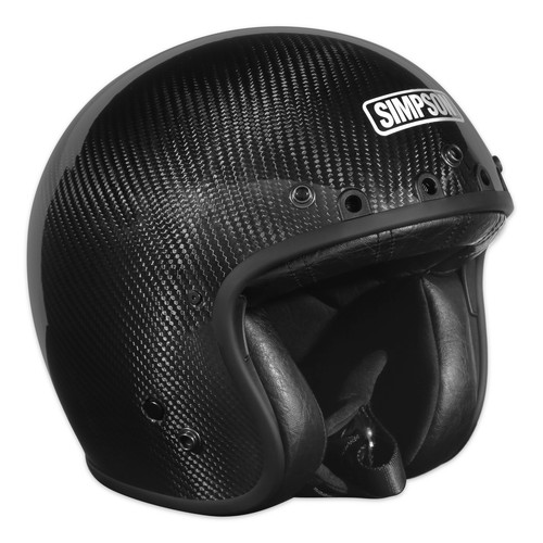 Simpson Motorcycle Chopper Helmet - Carbon Fiber - Large - Picture 4 of 5