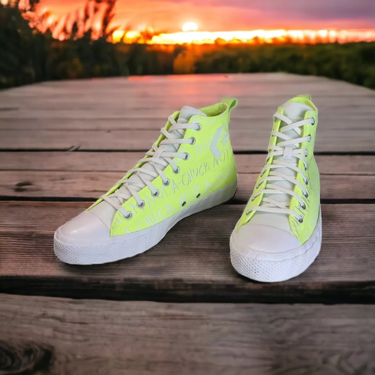 Converse transparente fluo hot sale