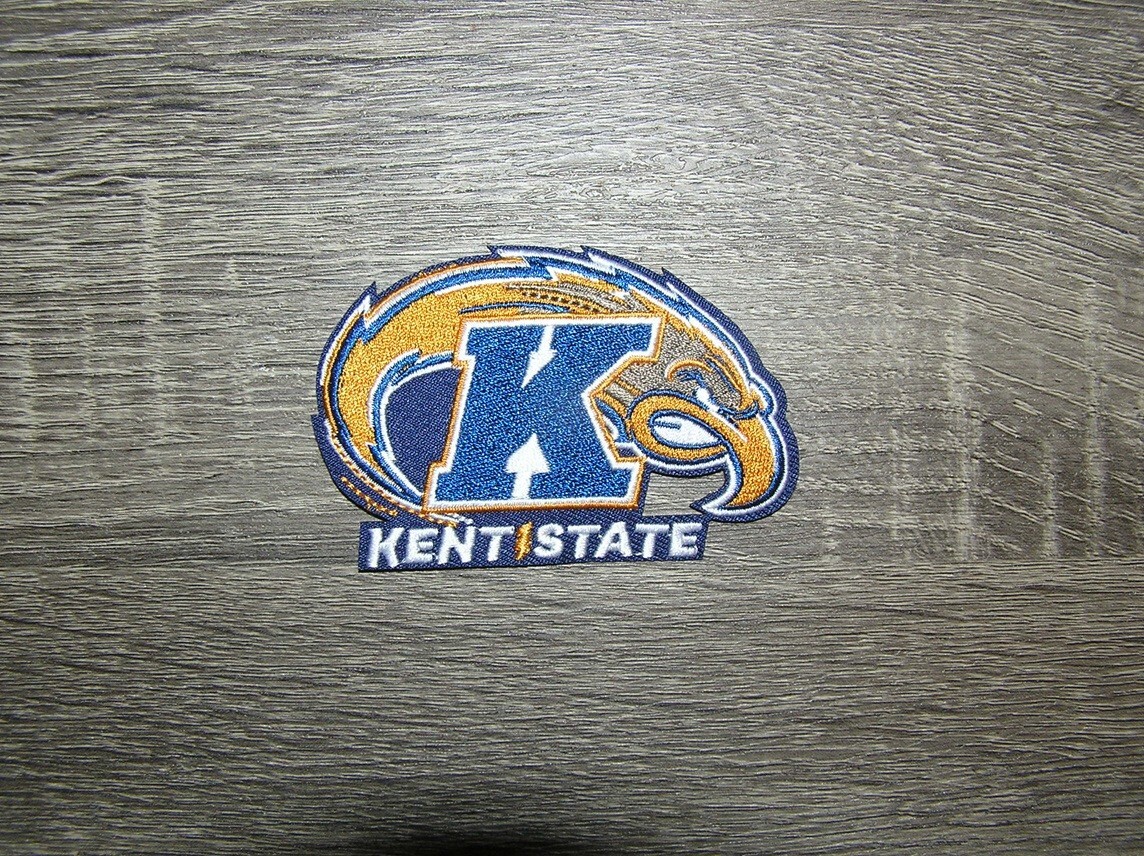 Kent State University Golden Flashes College Iron On Patch 3.5" x 2.25 ...