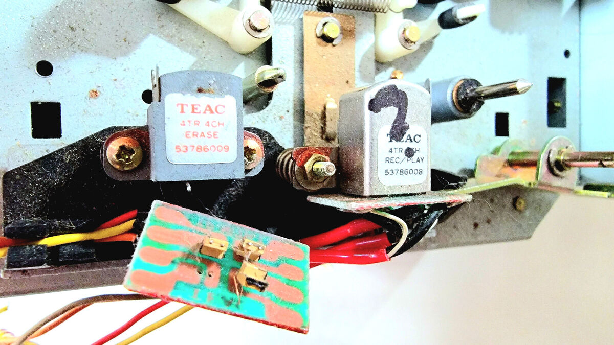 TASCAM 244 Portastudio Transport Assembly w/Erase Rec/Play TASCAM 244 Portastudio Transport Assembly w/Erase Rec/Play