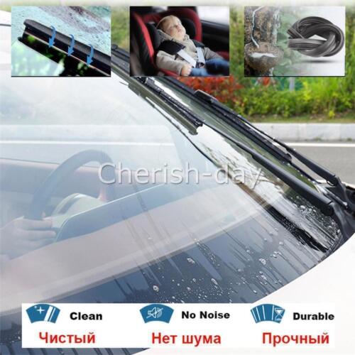 26" + 16" Front Windscreen Wiper Blades Pair for U Hook Arm Windshield - Picture 9 of 11