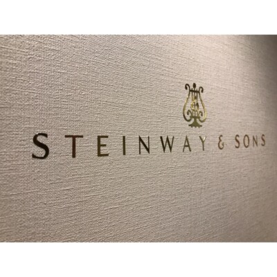 Steinway & Sons Grand Piano Sticker 2 set Decal Length: 25cm 9.8