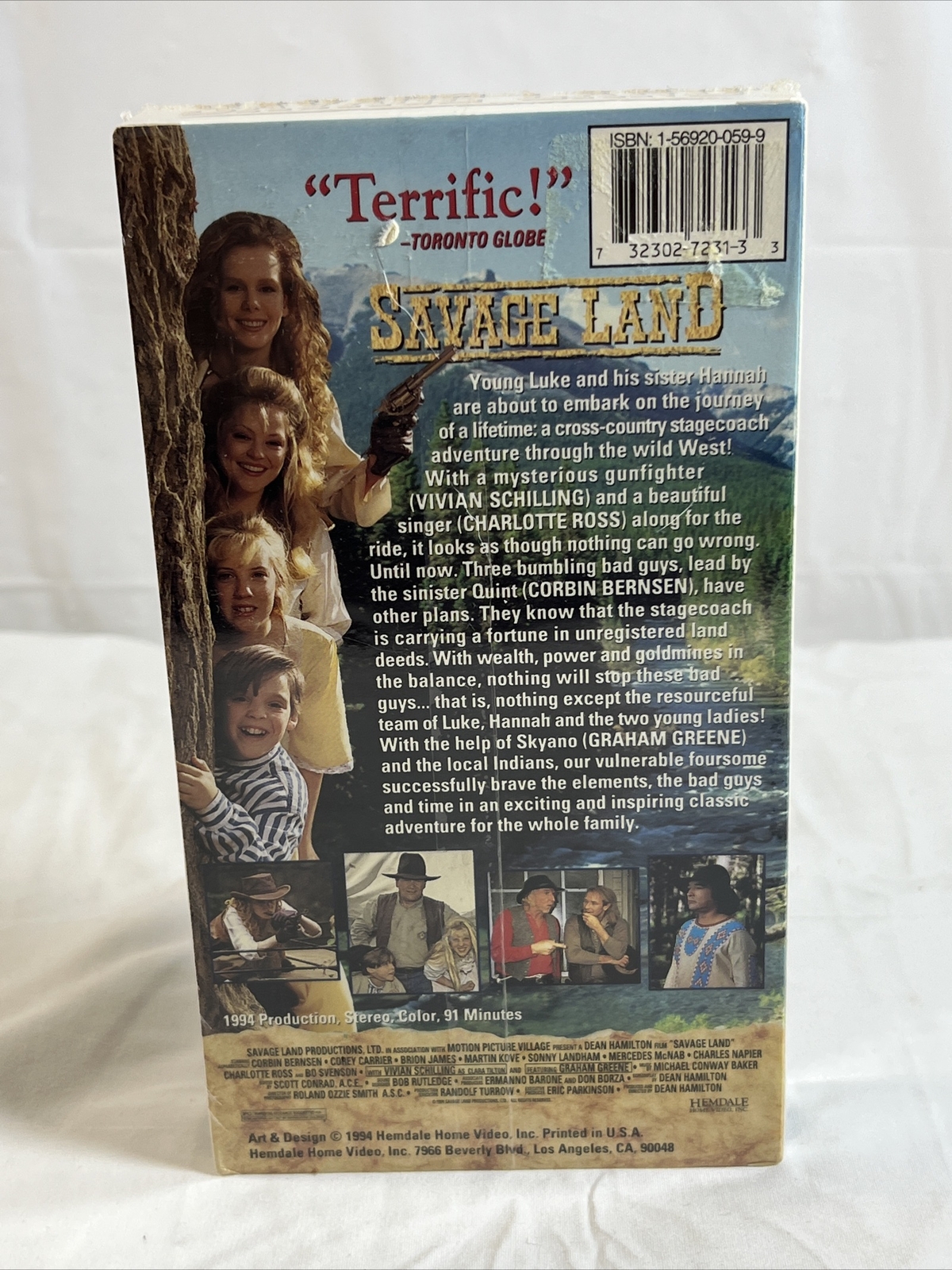 Savage Land (1994) VHS Dean Hamilton Brand New Factory Sealed eBay