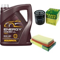 5L Mannol 5W-30 Combi LL+MANN-FILTER FüR Mazda MX-5 III 1.8 2.0
