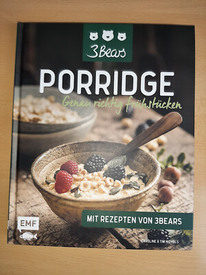 3Bears Porridge Rezeptbuch NEU
