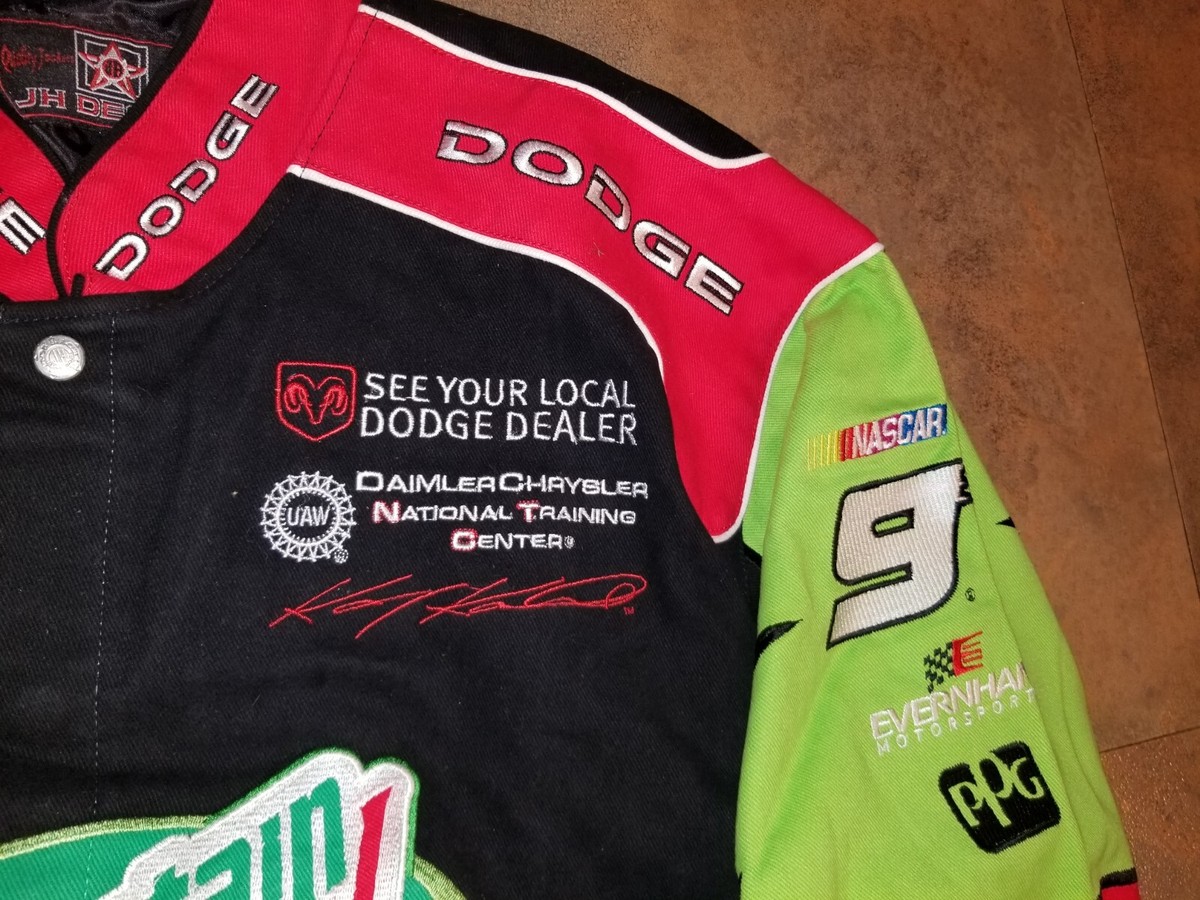 New Deadstock JH Designs Kasey Kahne Jacket Mountain Dew Dodge