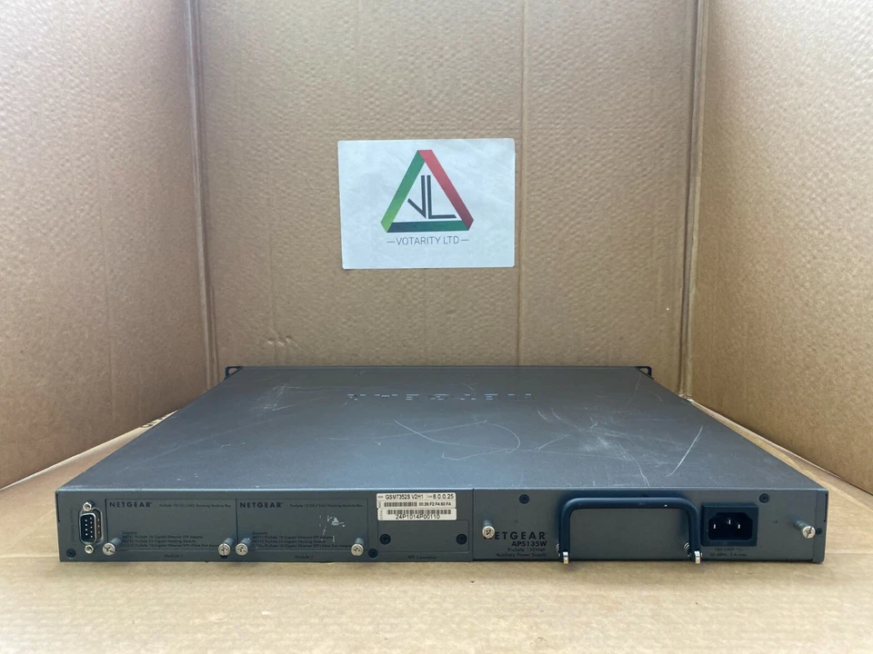 Netgear GSM7352S v2 Gigabit L3 Managed Switch with Brackets + UK PSU (Inc VAT) - Image 2 of 4