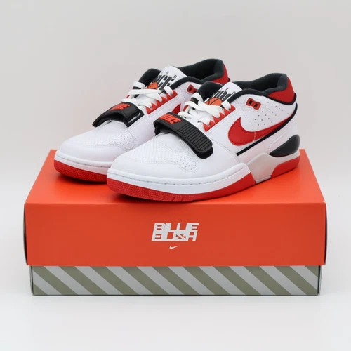 DZ6763-101 Billie Eilish × Nike Air Alpha Force 88 Fire Red and White