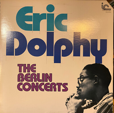 LP ERIC DOLPHY BERLIN CONCERTS 2LP STEREO INNER CITY IC-3017 1978 ENJA NM/EX