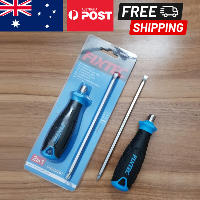 Double Head Magnetic Screwdriver 2 in 1 Phillips and Slotted