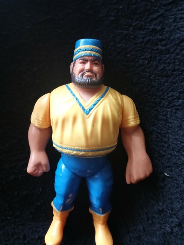 WWF Akeem Hasbro Wrestling Figure WWE 1990 Series ...