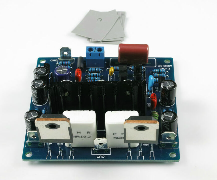 Reland Sun MX50 SE DIY Audio Endstufen Board – 2x100W, D1047 Transistoren, Für Verstärker Eigenbau