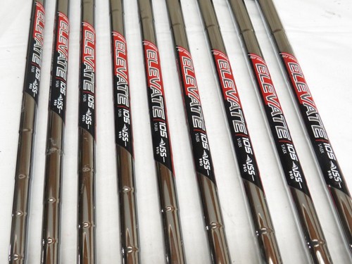Used Callaway Mavrik Iron Set 4-PW,GW,AW Elevate 105 Stiff Steel Shafts S - Picture 4 of 9