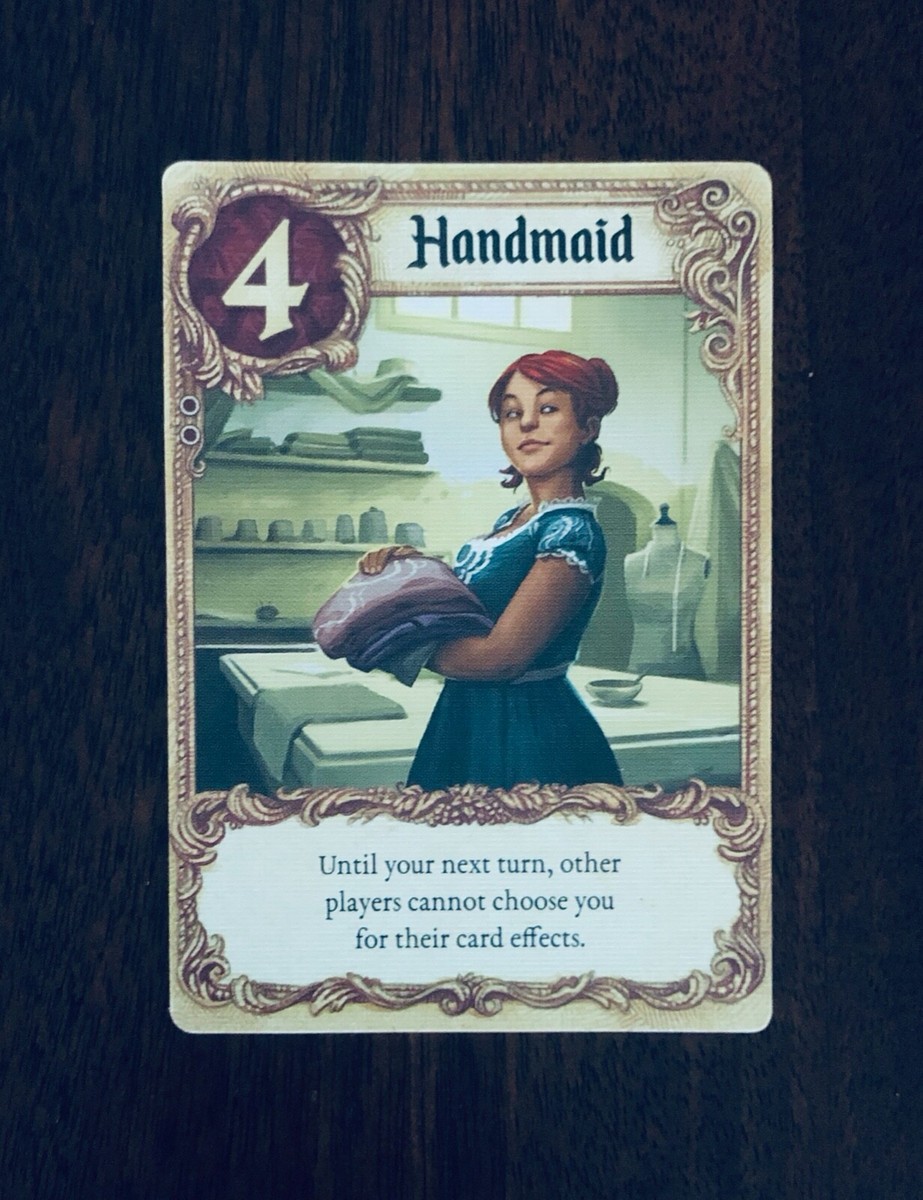 Love Letter Game Extra/Replacement (Handmaid Character Card) Official Game Piece | eBay Love Letter Game Extra/Replacement (Handmaid Character Card) Official Game Piece | eBay