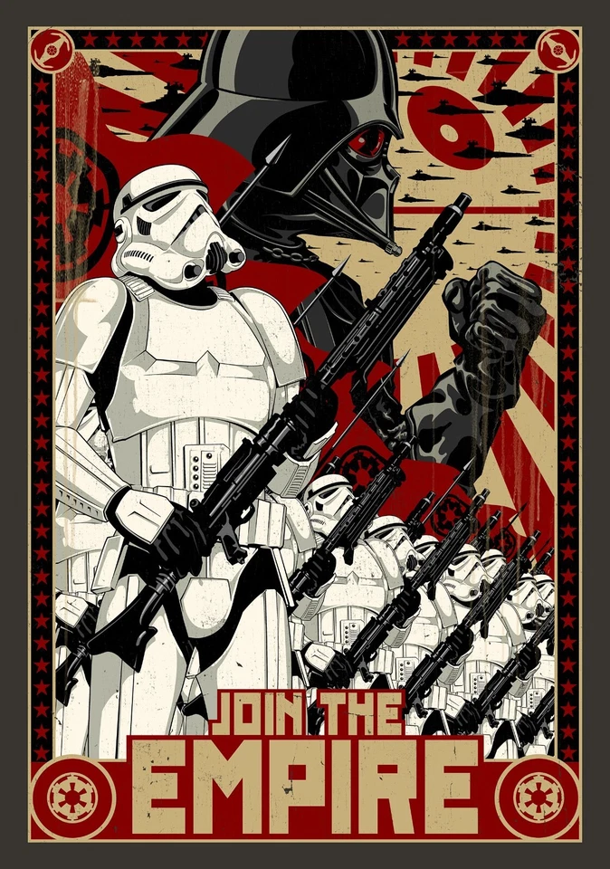 Star Wars Stormtroopers Poster, Geek Wall Art - Movie POSTER Wall Decor - Image 3 of 4