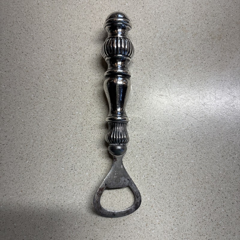 Vintage Hallmark Sterling Silver Bottle Opener – Ornate Pattern