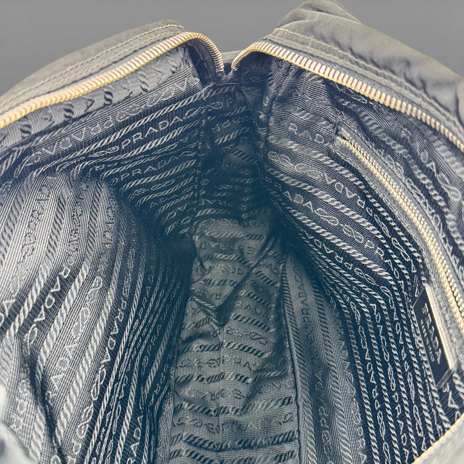 Auth PRADA Tessuto Nylon Black Shoulder Bag KA661 thumbnail 16