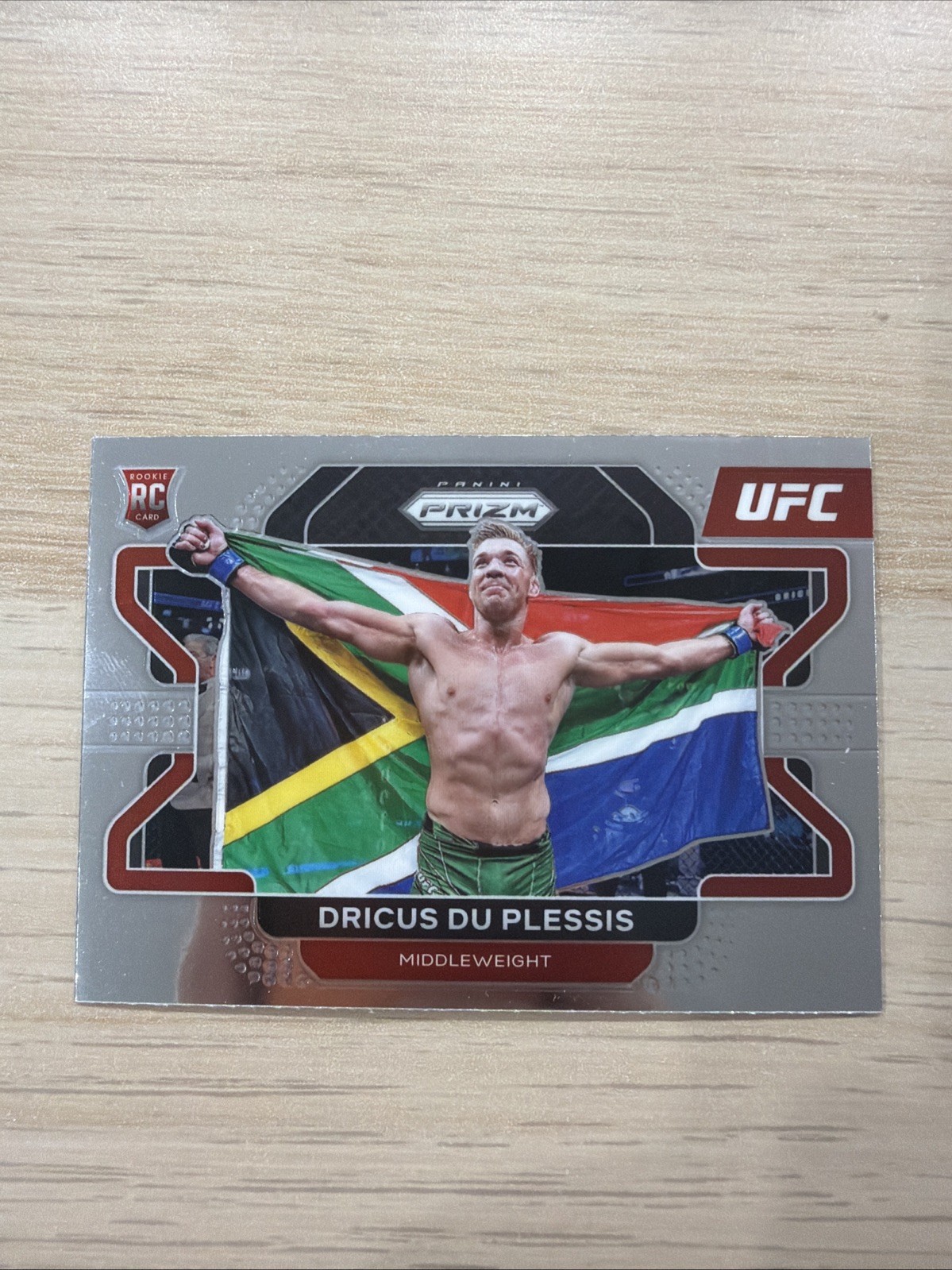 2022 Panini Prizm UFC 92 Dricus du Plessis Rookie Card RC
