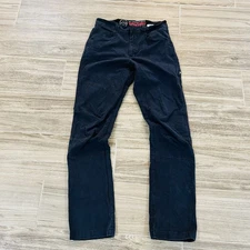 Wrangler All Terrain Gear Hiking Pants Mens 32x34 Black Stretch ATG