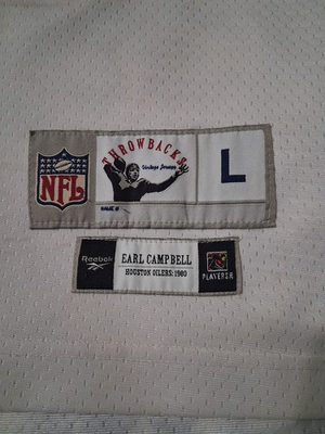 #ad 1991 Earl Campbell Throwback Jersey $50.00
