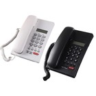 Telefon przewodowy Podstawowy telefon stacjonarny dla seniorów Analogowy wyświetlacz telefonu domowego