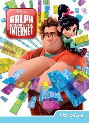 Disney - Wreck it Ralph 2 Ralph Breaks the Internet - Look and Find -  - GOOD