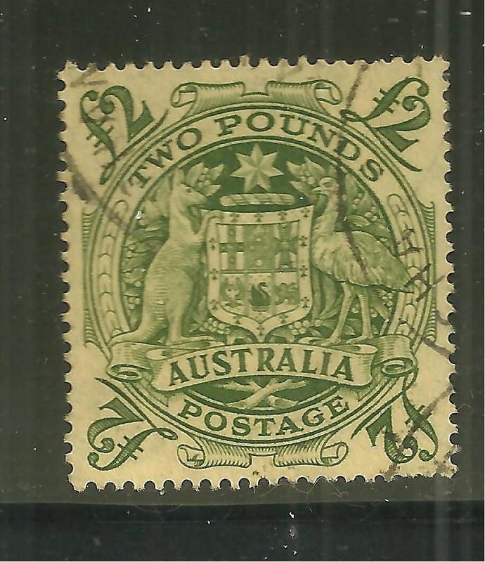 AUSTRALIA 221 USED ARMS OF AUSTRALIA SCV 26.00