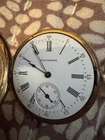 Antique 1905 Waltham 15J 'Seaside' Pocket Watch – Solid 14K Gold Case –RUNNING".