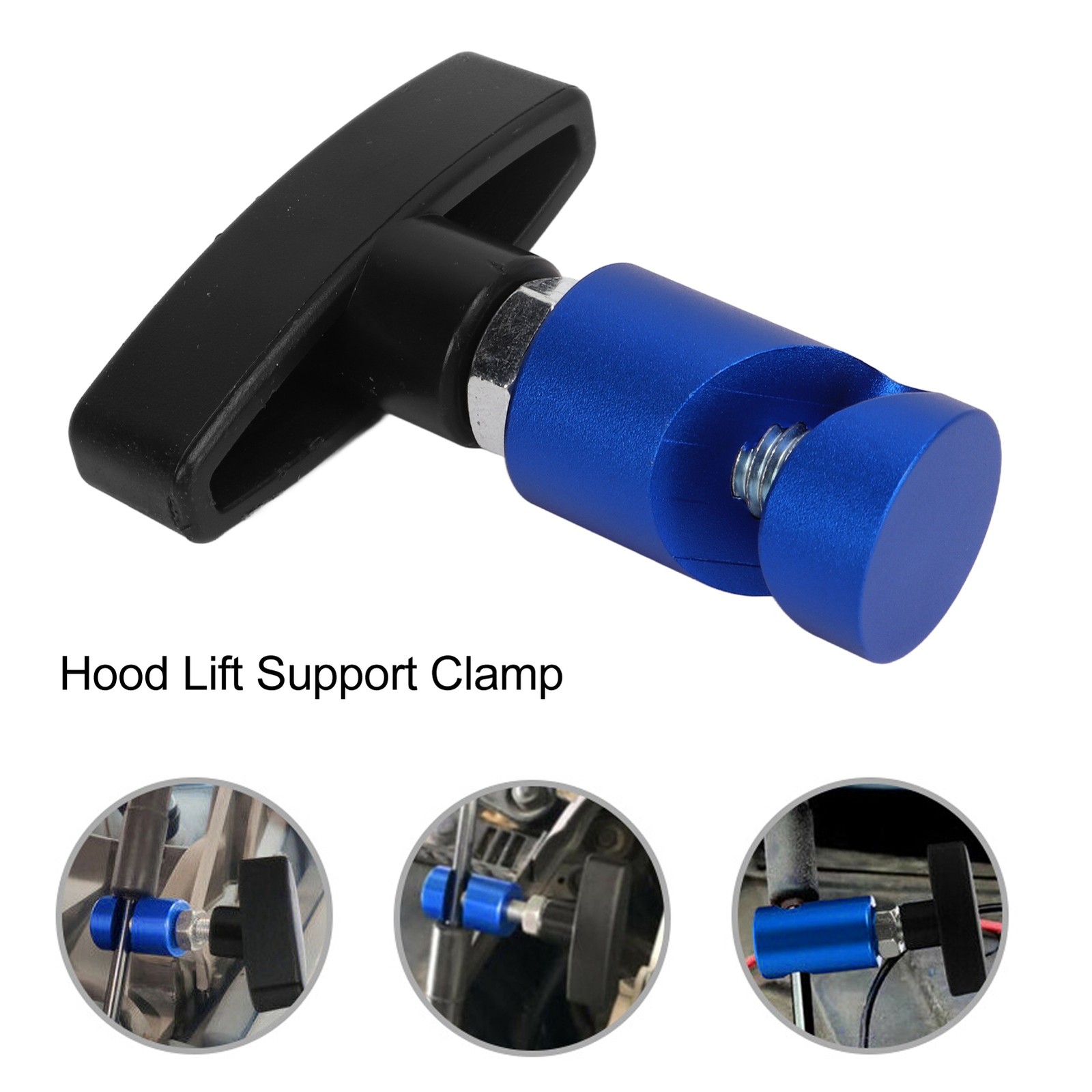 2Pcs Hood Lift Support Clamp Tailgate Strut Stopper Retainer Tool Stay
