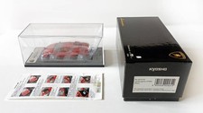 Kyosho Lamborghini Countach LP400 1/43 Red Diecast Model Car Hinged Doors Hood