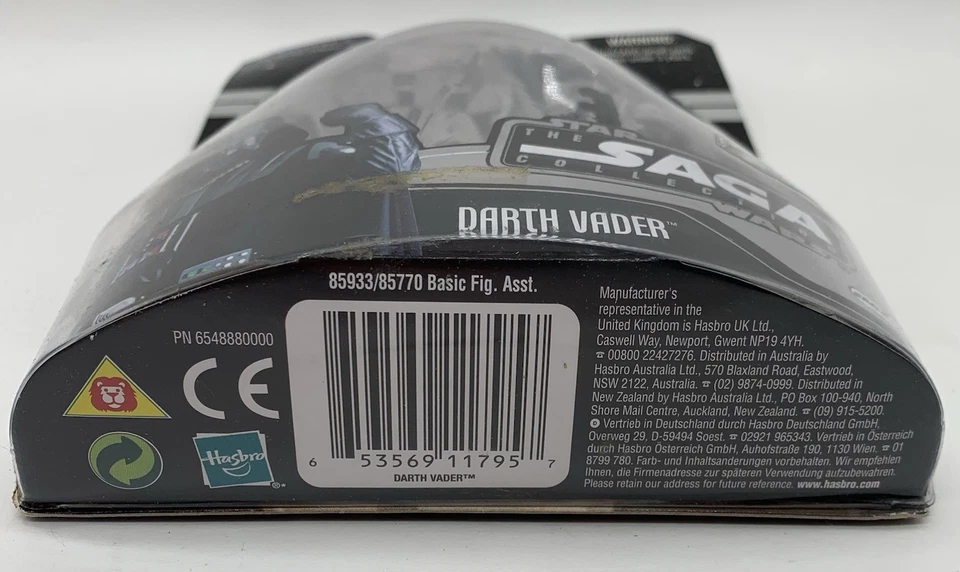 Hasbro Star Wars Darth Vader 2006 Galactic Hunt Saga Legends Action Figure NIP - Image 4 of 4