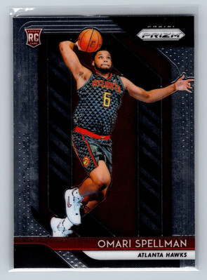 2018-19 Panini Prizm #88 Omari Spellman Atlanta Hawks Rookie
