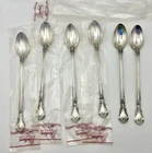 Lot Of 6 Vintage Gorham Chantilly Sterling Silver Ice Tea Spoon, 7.5” .925 4 New