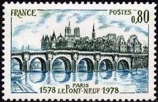 France Yvert Num 1997 Pont Neuf Paris 1978